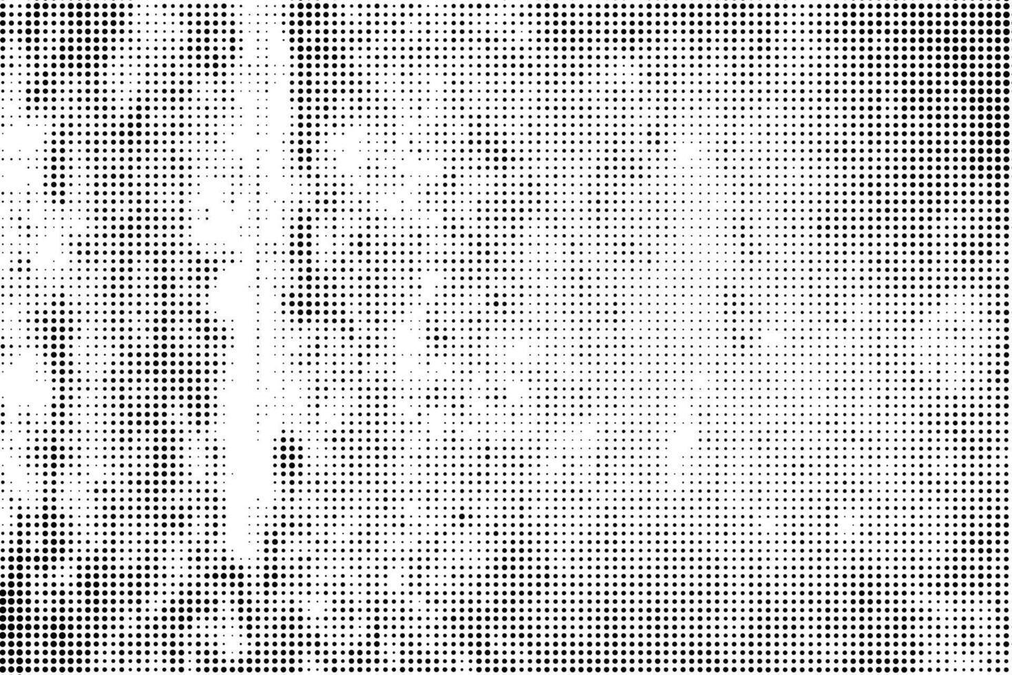 Grunge halftone texture effect dots pattern on white background vector