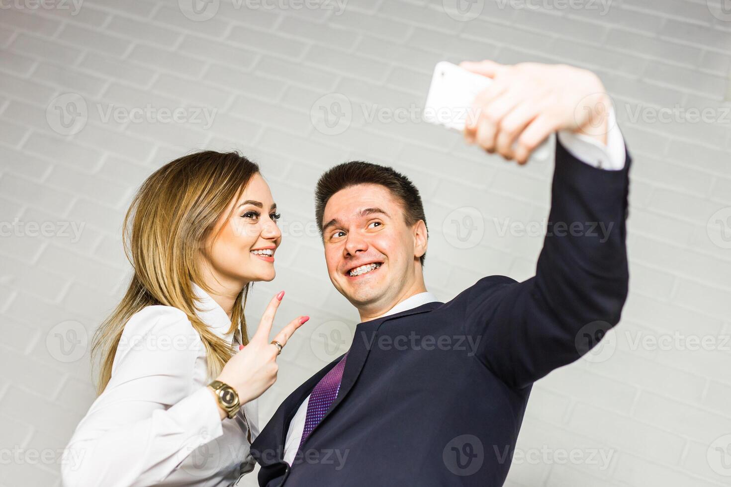 Selfie of employees photo