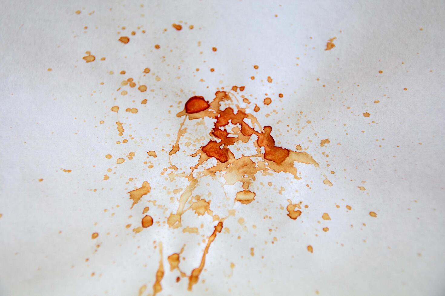 Forensic test for the identification of bloodstains with hydrogen peroxide. scientific police traditional photo