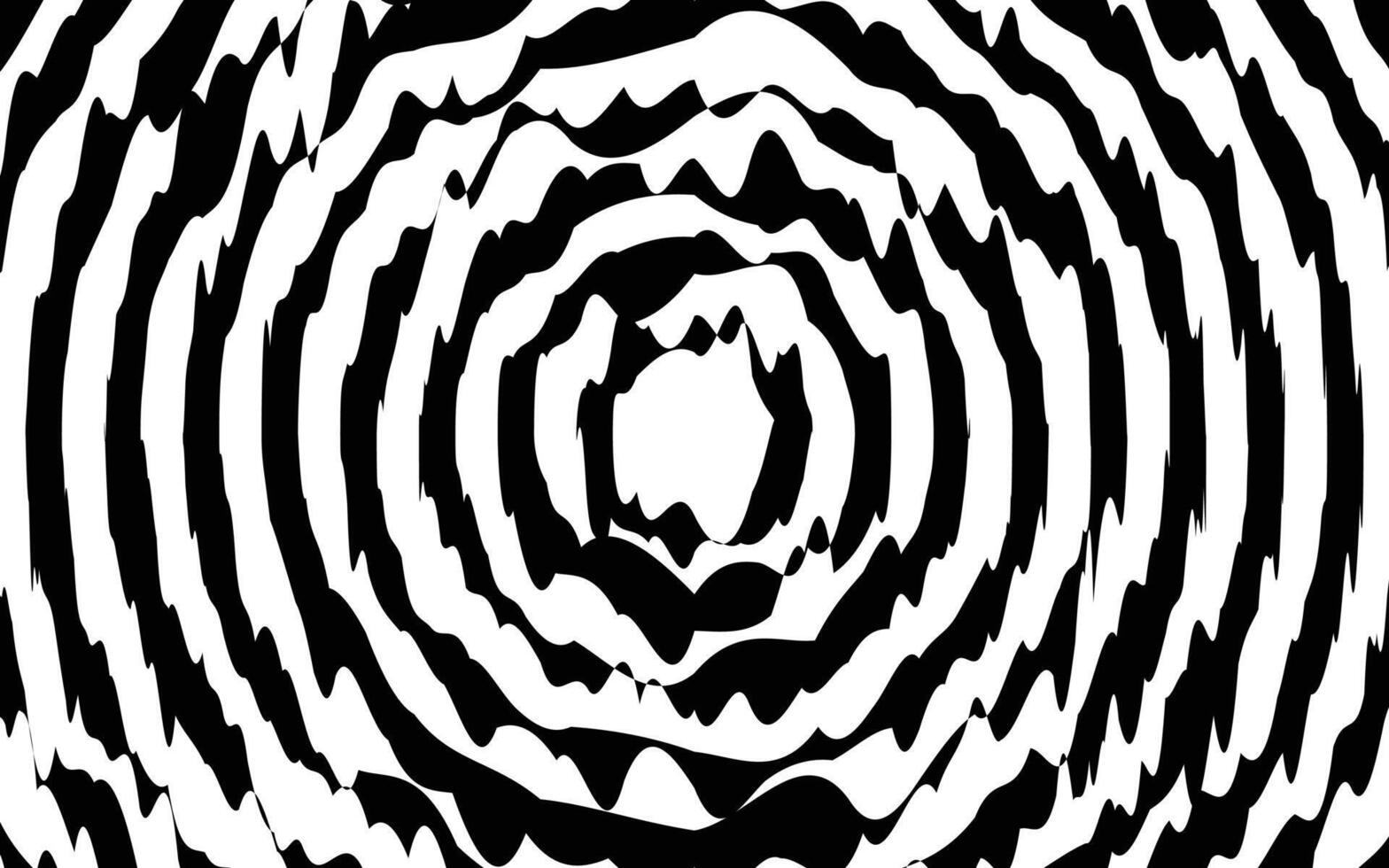 Abstract Black and White Surrealism Pattern . vector