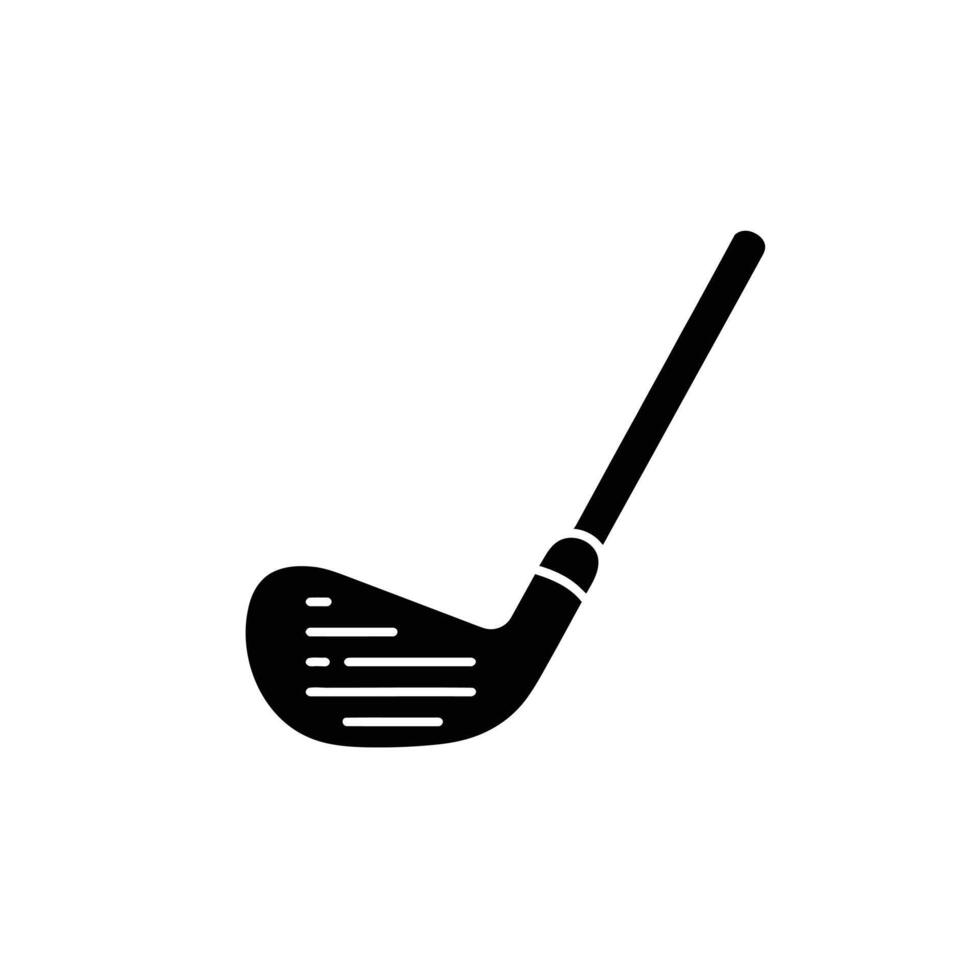 Simple golf club icon illustration vector