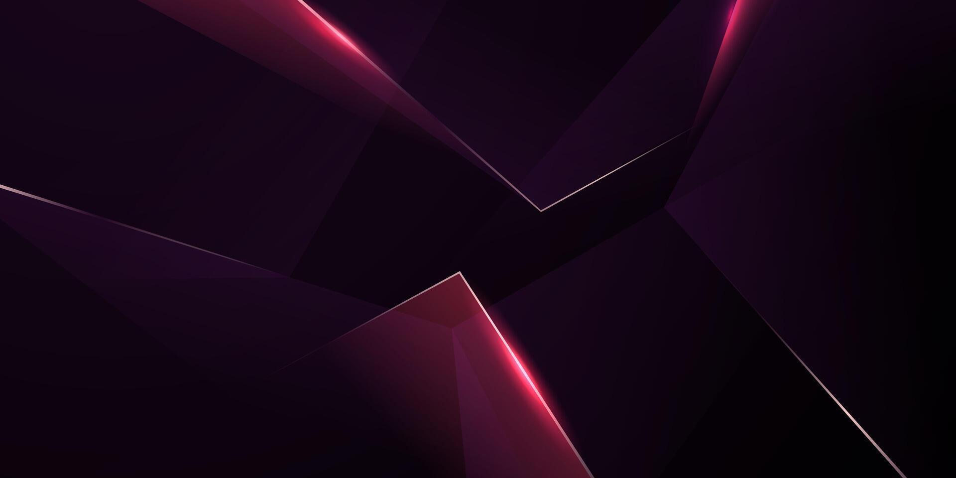 A dark purple background with a red light vector