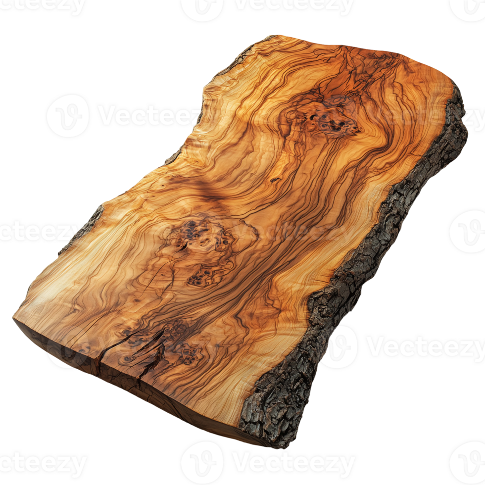 Rustic wooden board texture background for food presentation display isolated on transparent background png