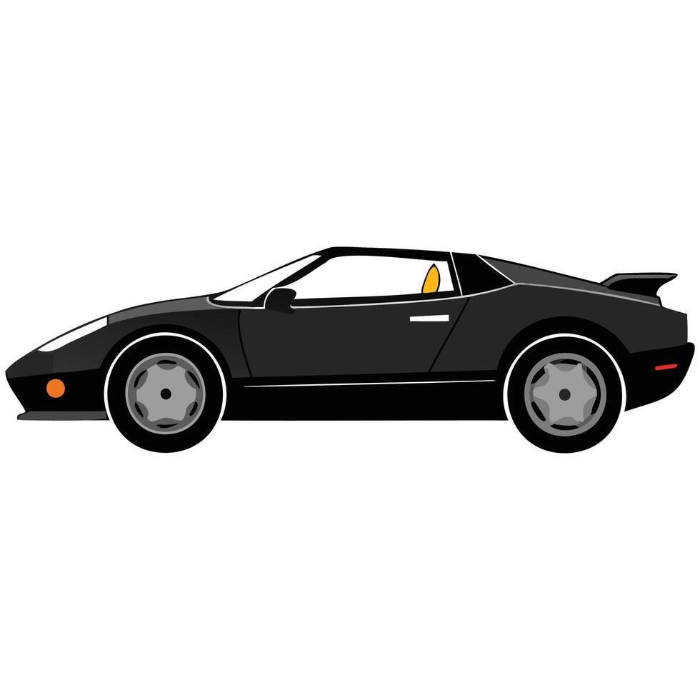 Coupe Art Design Car vector