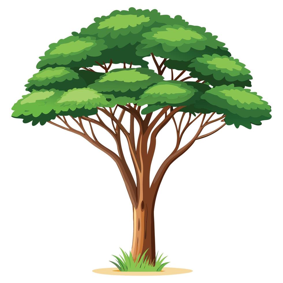 Wildlife Habitat Tree Designs vector