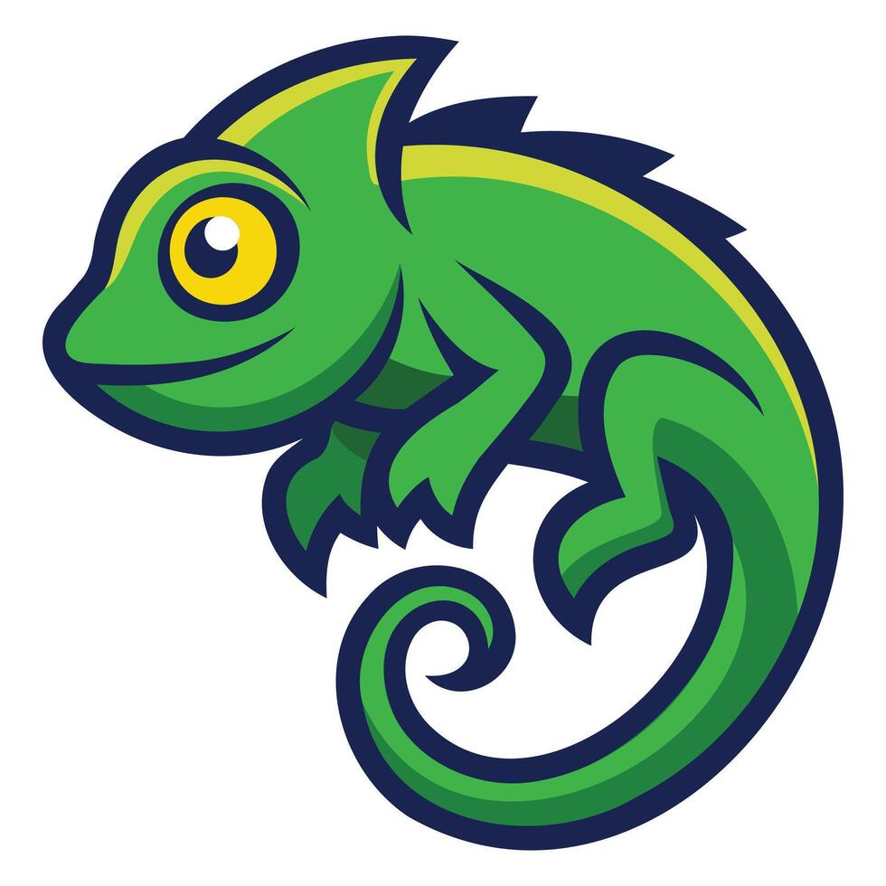 Vibrant Chameleon Creations vector