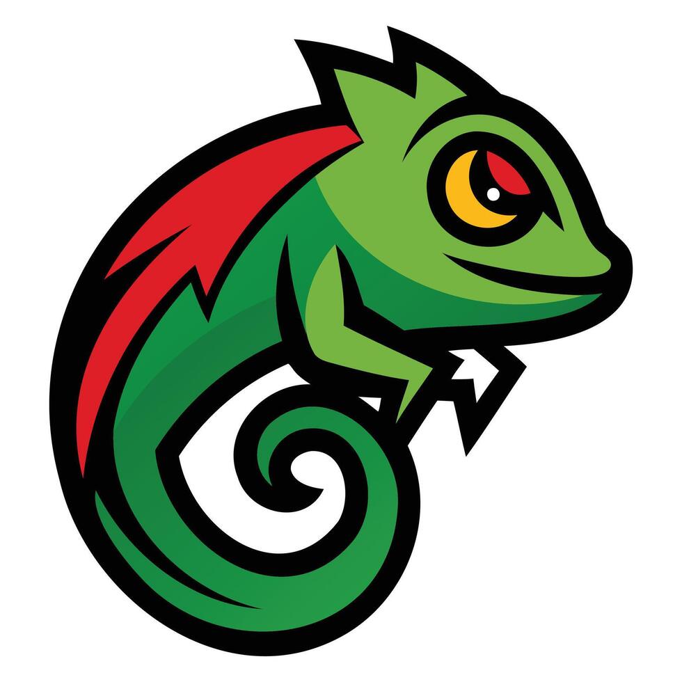 Exotic Lizard Art vector