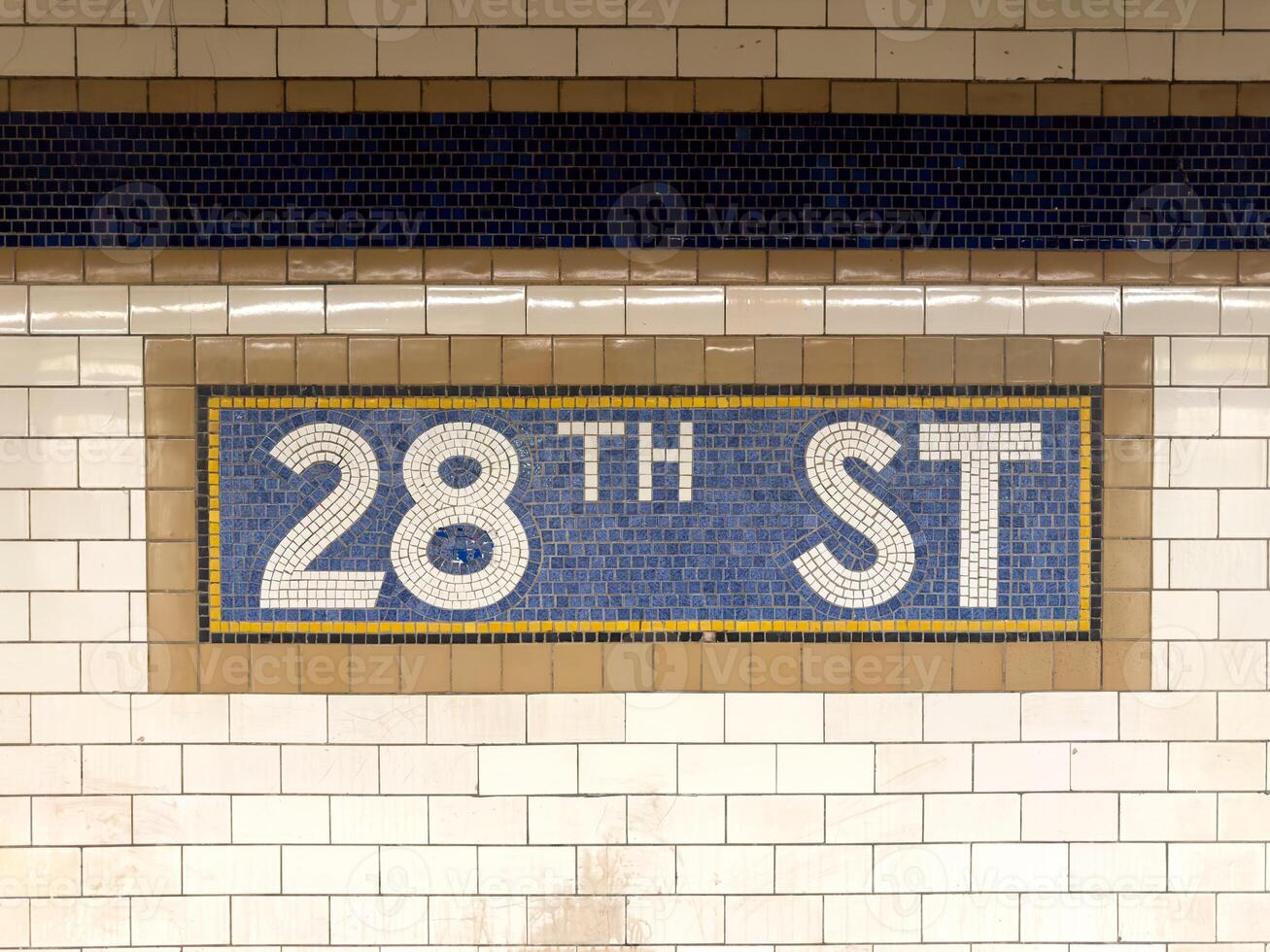 28th Street Station - New York City Subway - NY photo