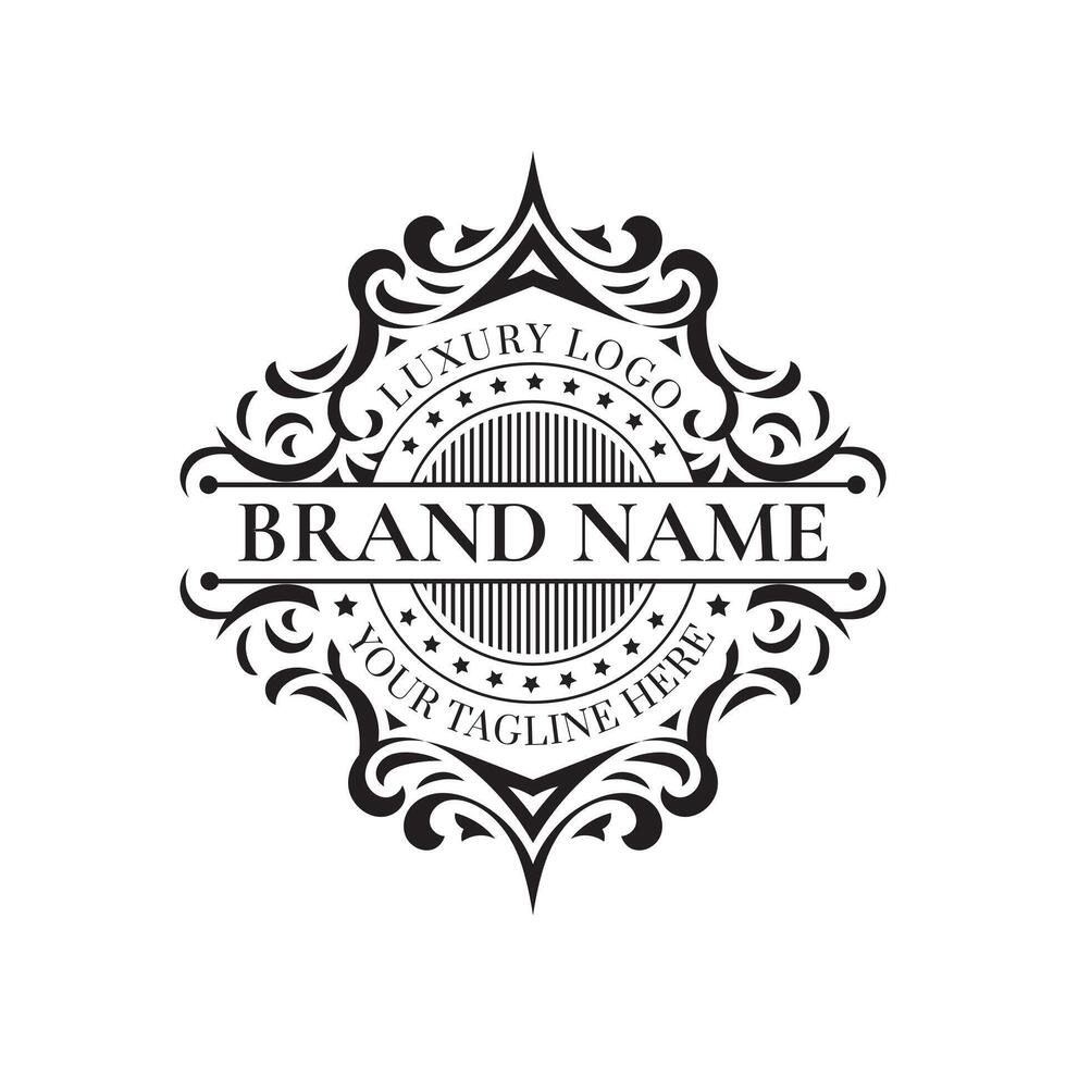 a black and white logo. vector