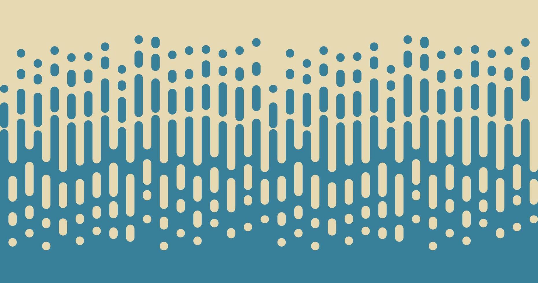 Rounded liquid halftone dip lines transition abstract background illustration. vector