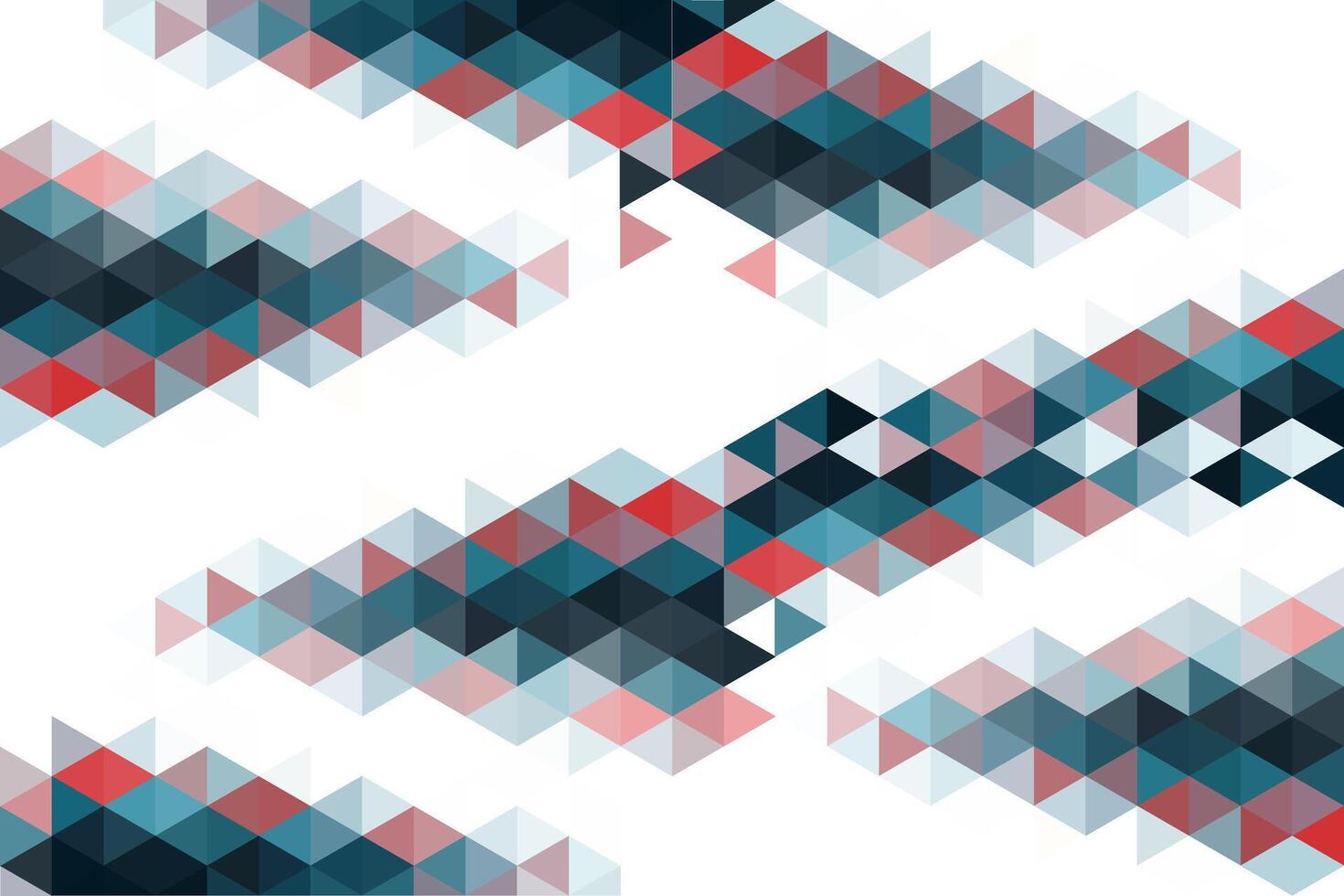 Abstract Triangles Mosaic Background templates. vector