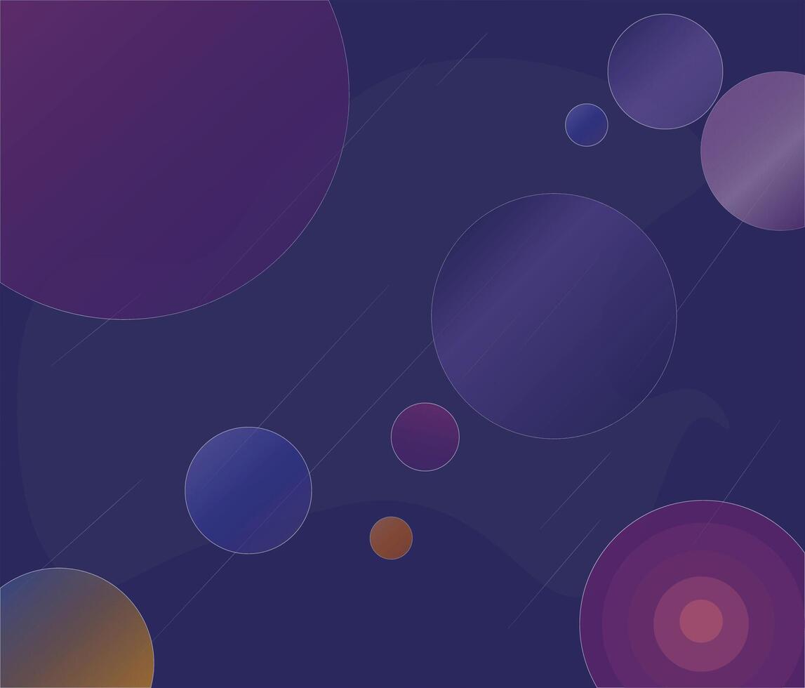 Circular blue Background vector