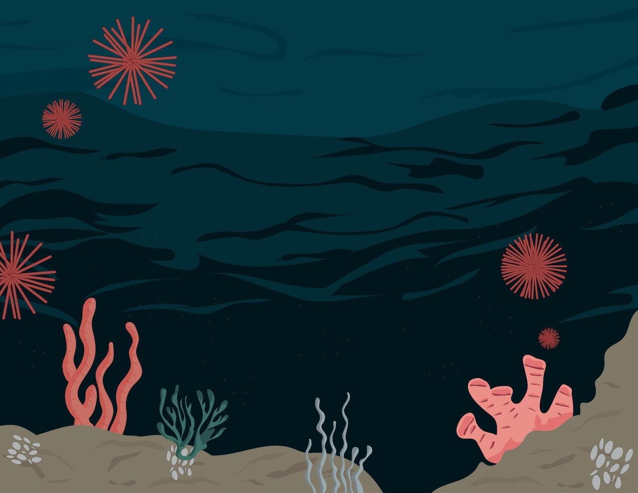 Under Water Background vector