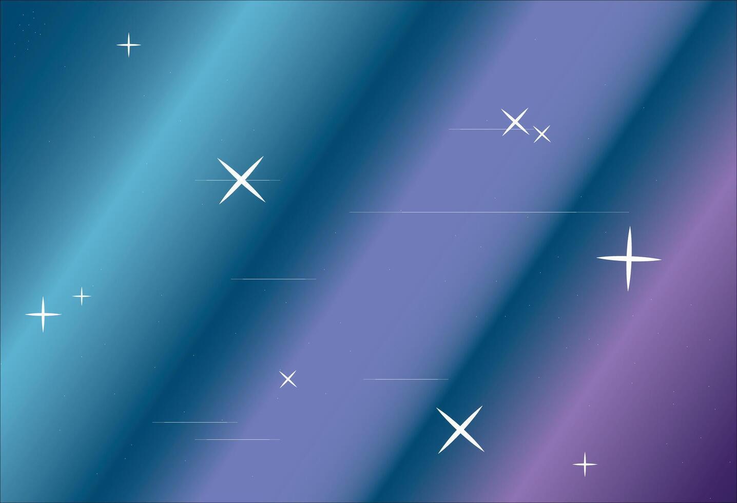 Stary Blue Gradient Background vector
