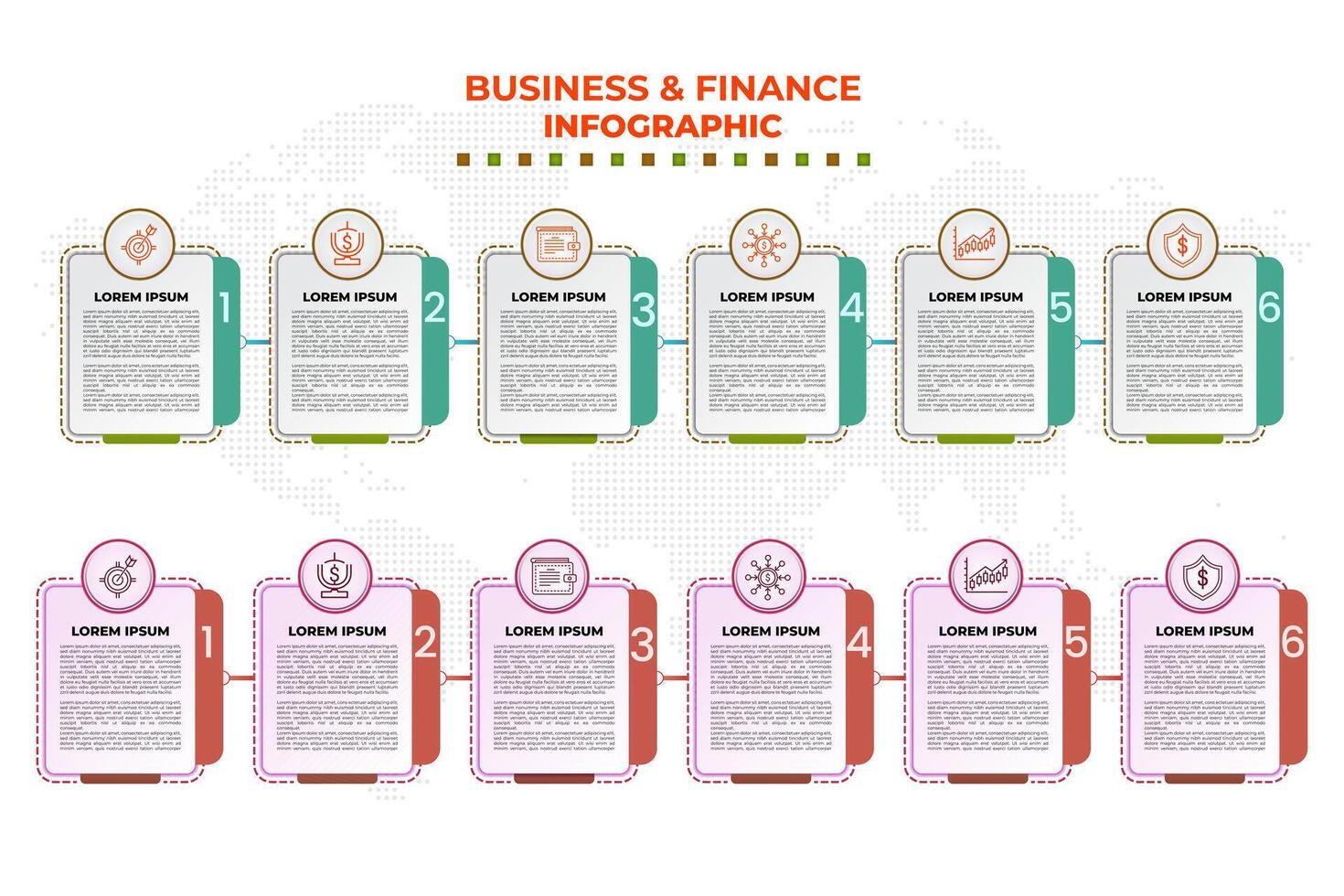 Eye catching business and finance infographic template design. Info graph template for business and finance industry. Used for economy, chart, strategy, presentation horizontal template design vector