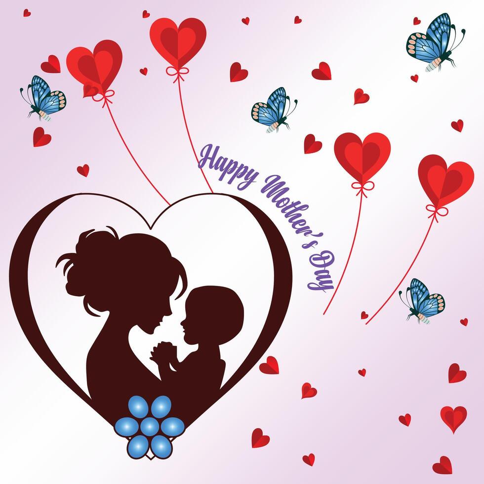 happy mother's day new design vector