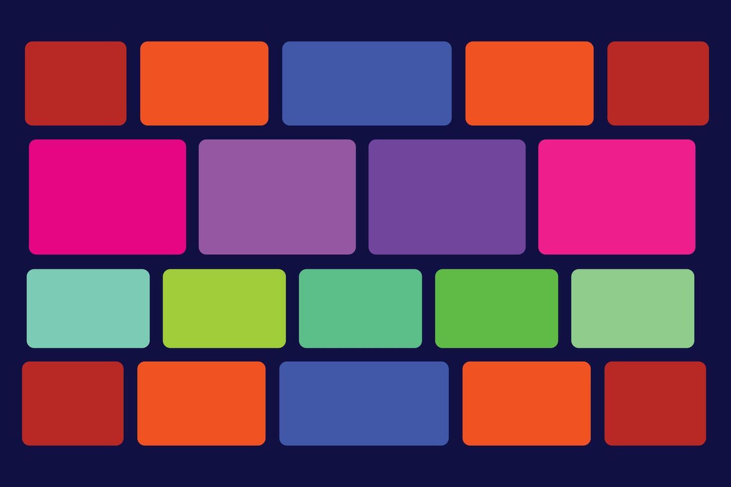 Abstract background with squares , Wavy Crayon Text Boxes with Grain Texture on black background, regular wavy rectangles and squares with a grainy crayon texture. vector