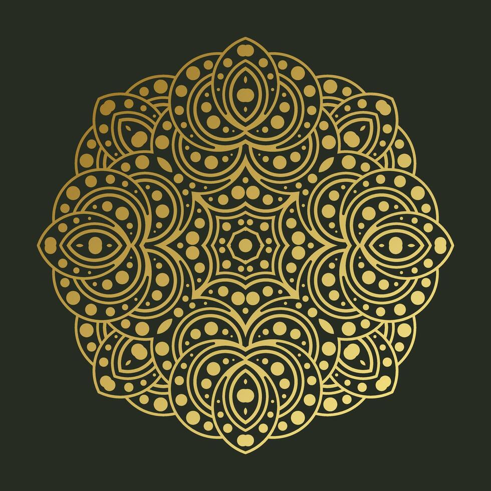 Luxury Mandal design template vector