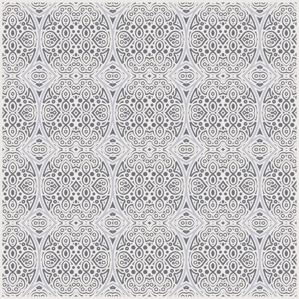 Elegant shape Style Abstract Floral Shape Seamless Repeat Pattern vector