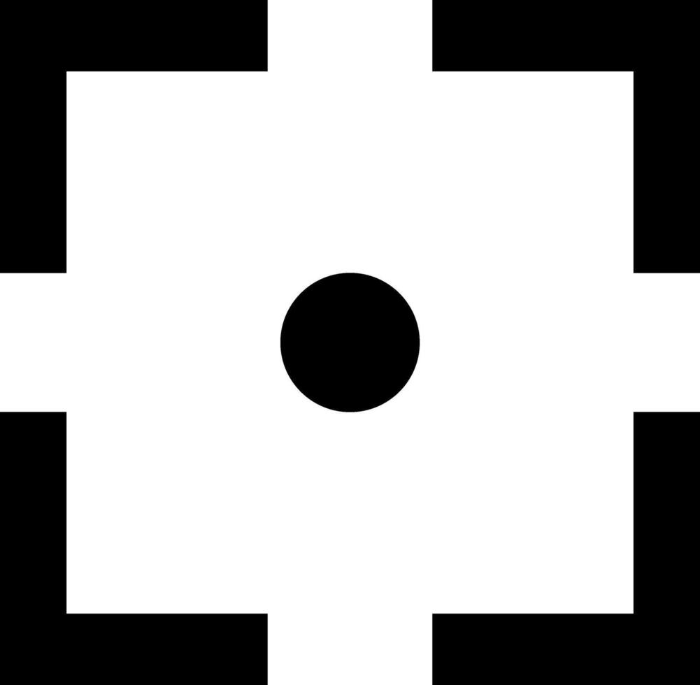 Focus target icon. Goal business symbol. Illustration design vector