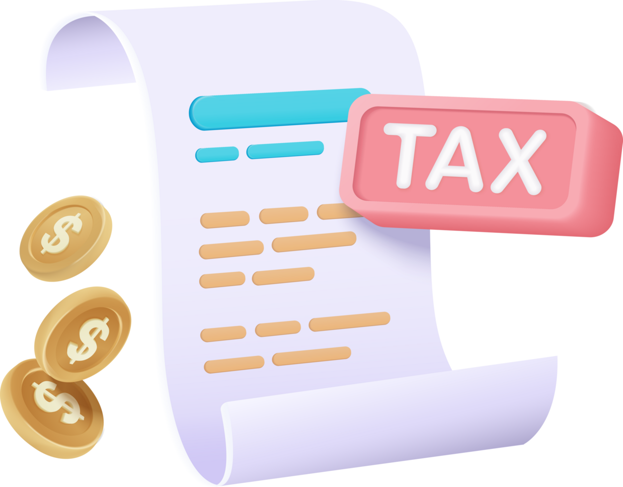 Tax invoice icon png
