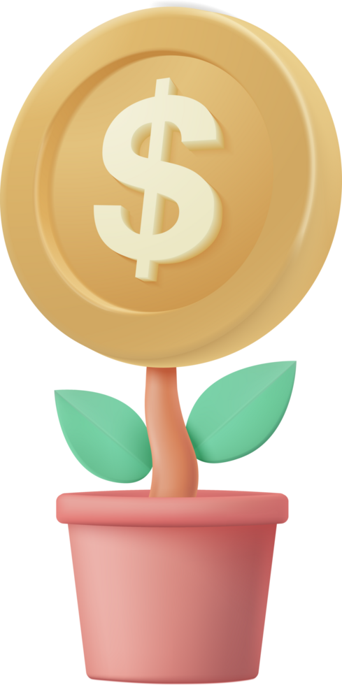 Money plant clipart png