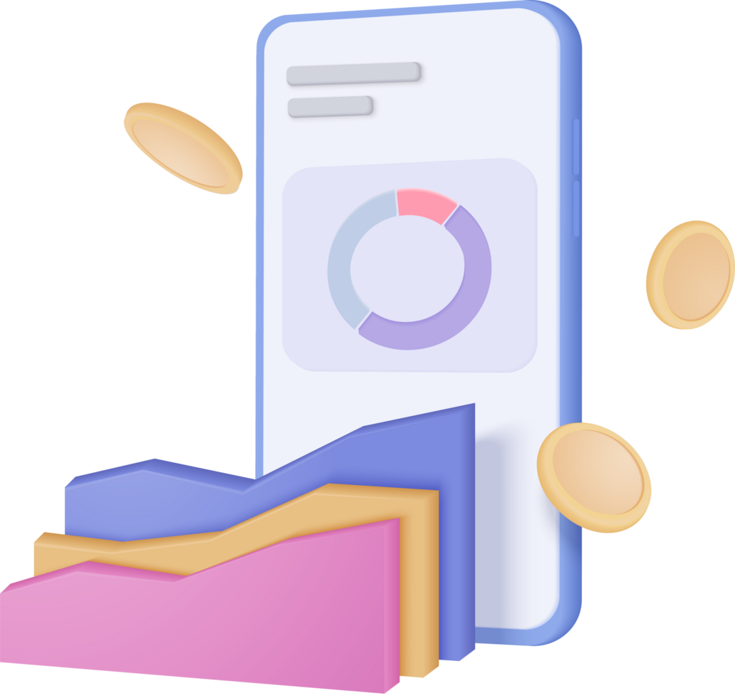 Mobile app for business analytics png