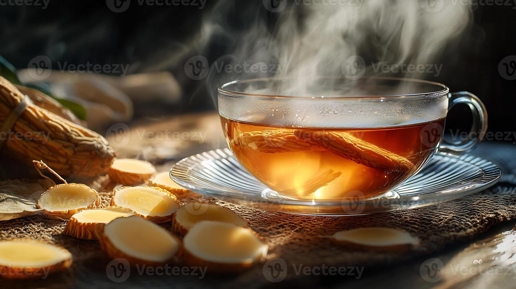 How to make ginger tea photo