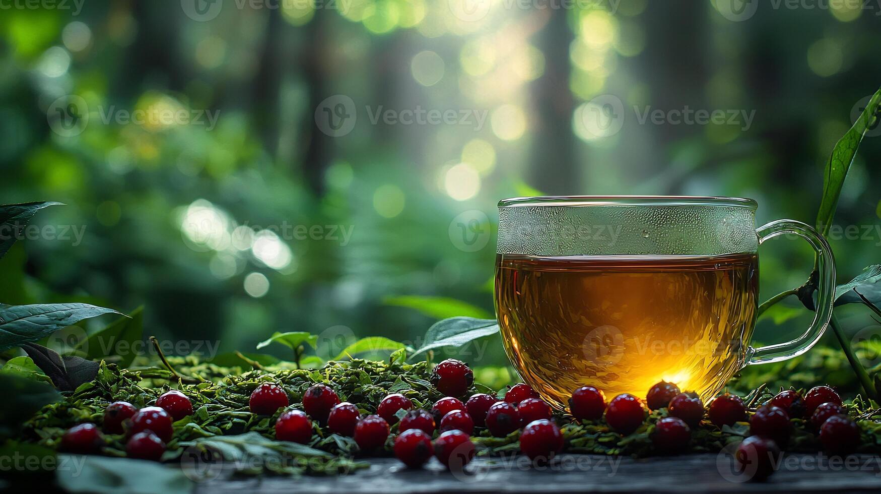 Cranberry tea is a great way to boost your immune system organically photo