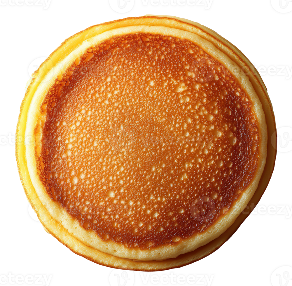 Stack of Pancakes on a Transparent Background Image png