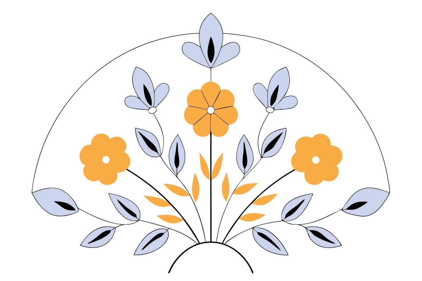 Beautiful floral bouquet with soft pink flowers arranged in an elegant and romantic style perfect for wedding invitations spring themes or feminine floral designs vector