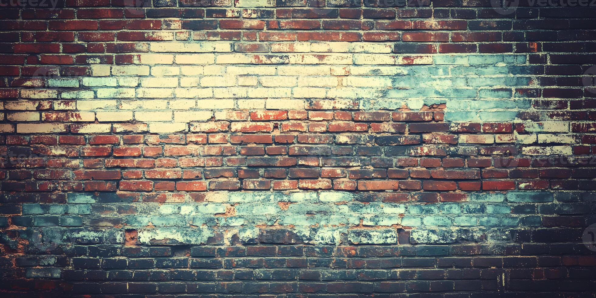 Old Weathered Brick Wall Texture photo