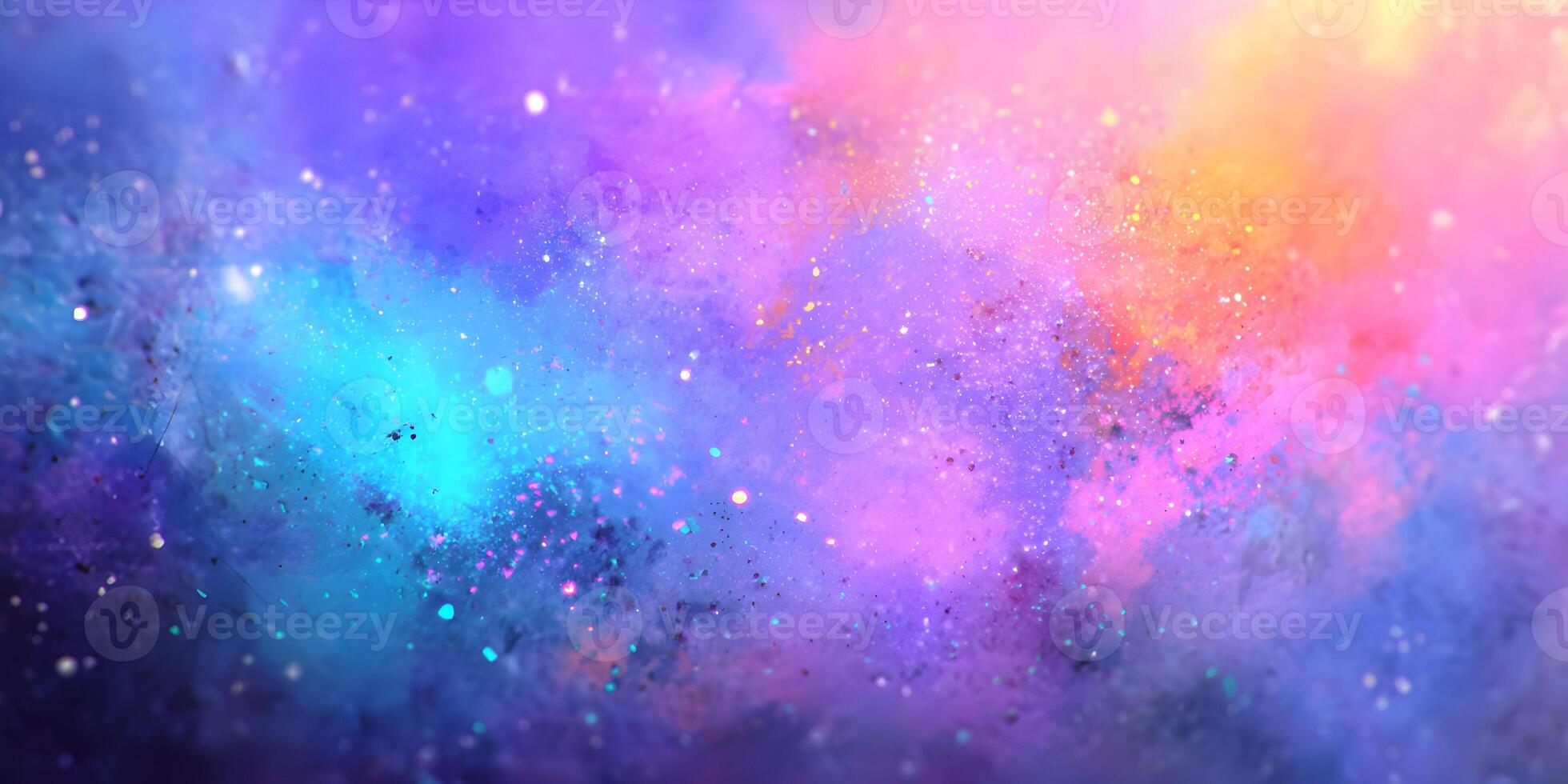 Abstract Colorful Galaxy Background Pink Purple Blue Glitter Texture photo