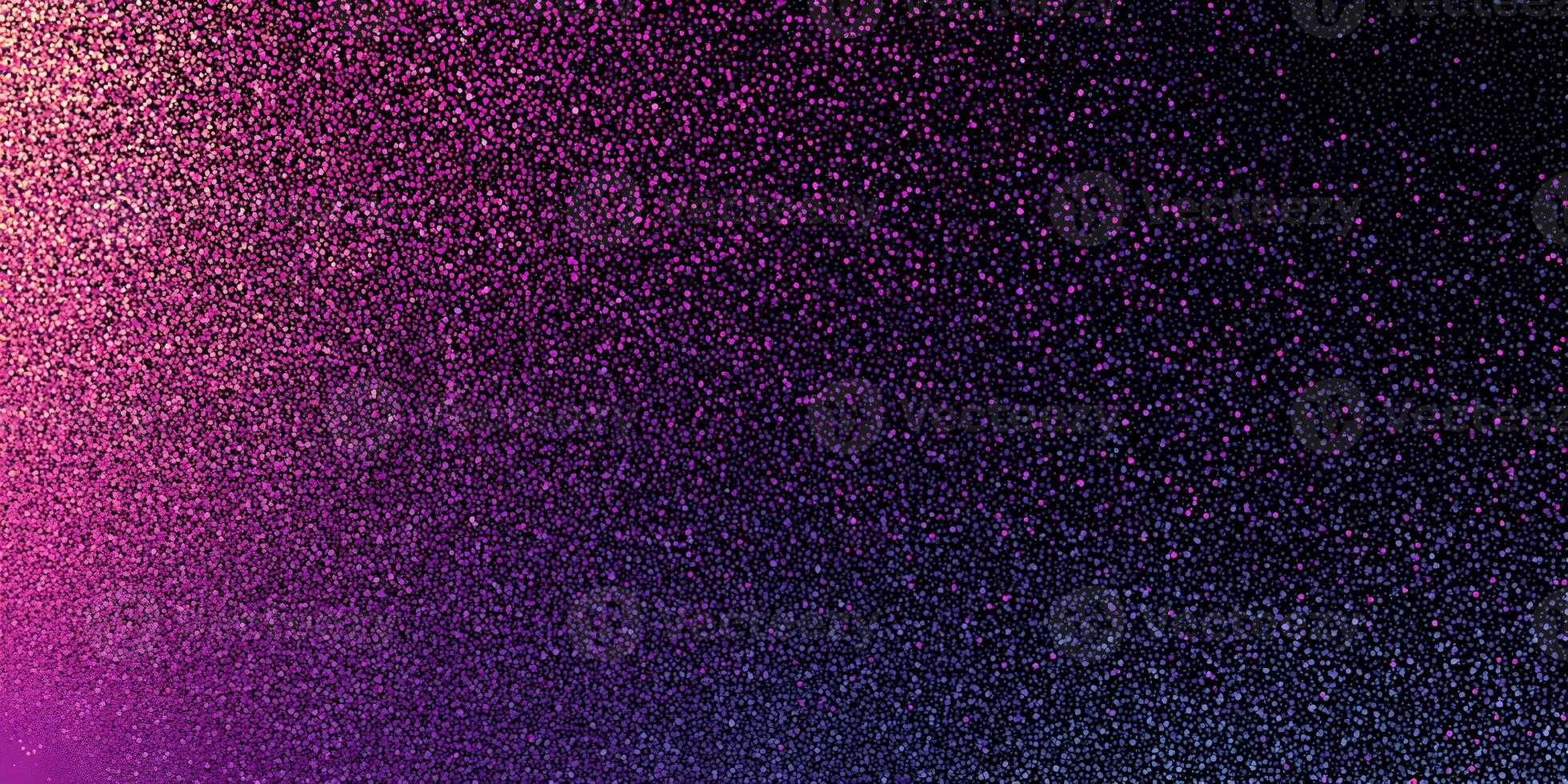 Abstract Pink Purple Blue Glitter on Black Background photo