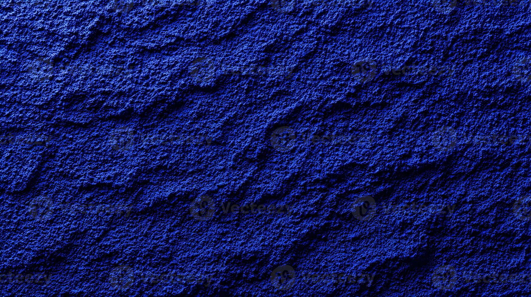 Dark Blue Rough Texture Background Deep Blue Uneven Surface Closeup Detailed Pattern photo