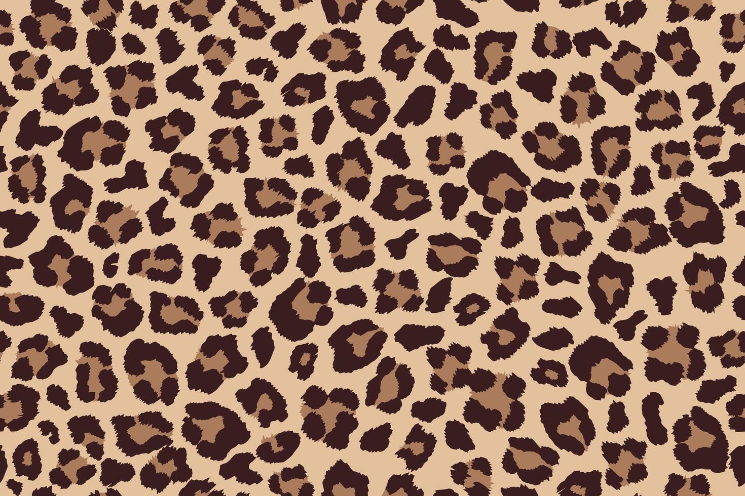 Abstract Leopard Print seamless pattern background vector