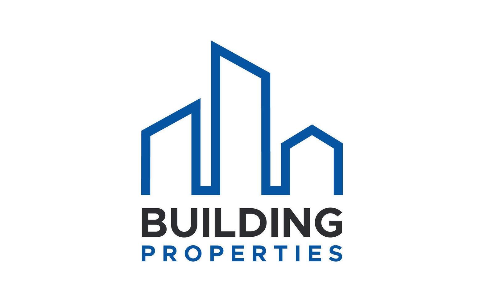 Building logo design template illustration vector