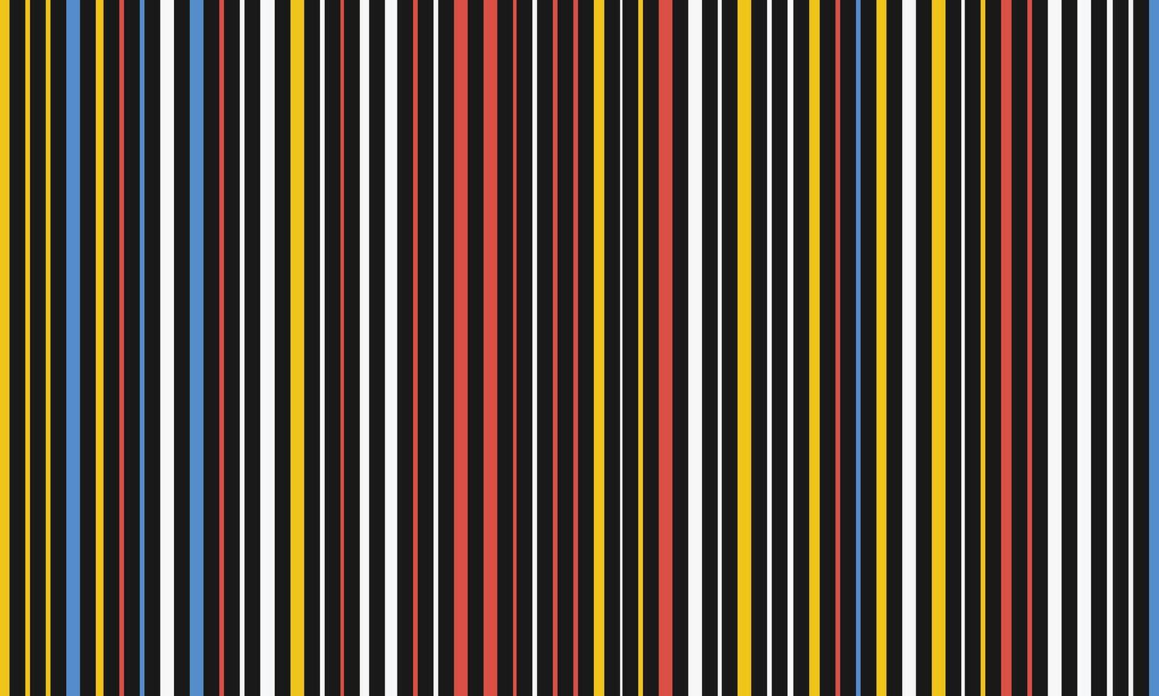 Colorful Vertical Stripes Pattern. Vibrant Multicolored Lines on Black Background. Abstract Art Design for Creative Projects and Visual Appeal vector