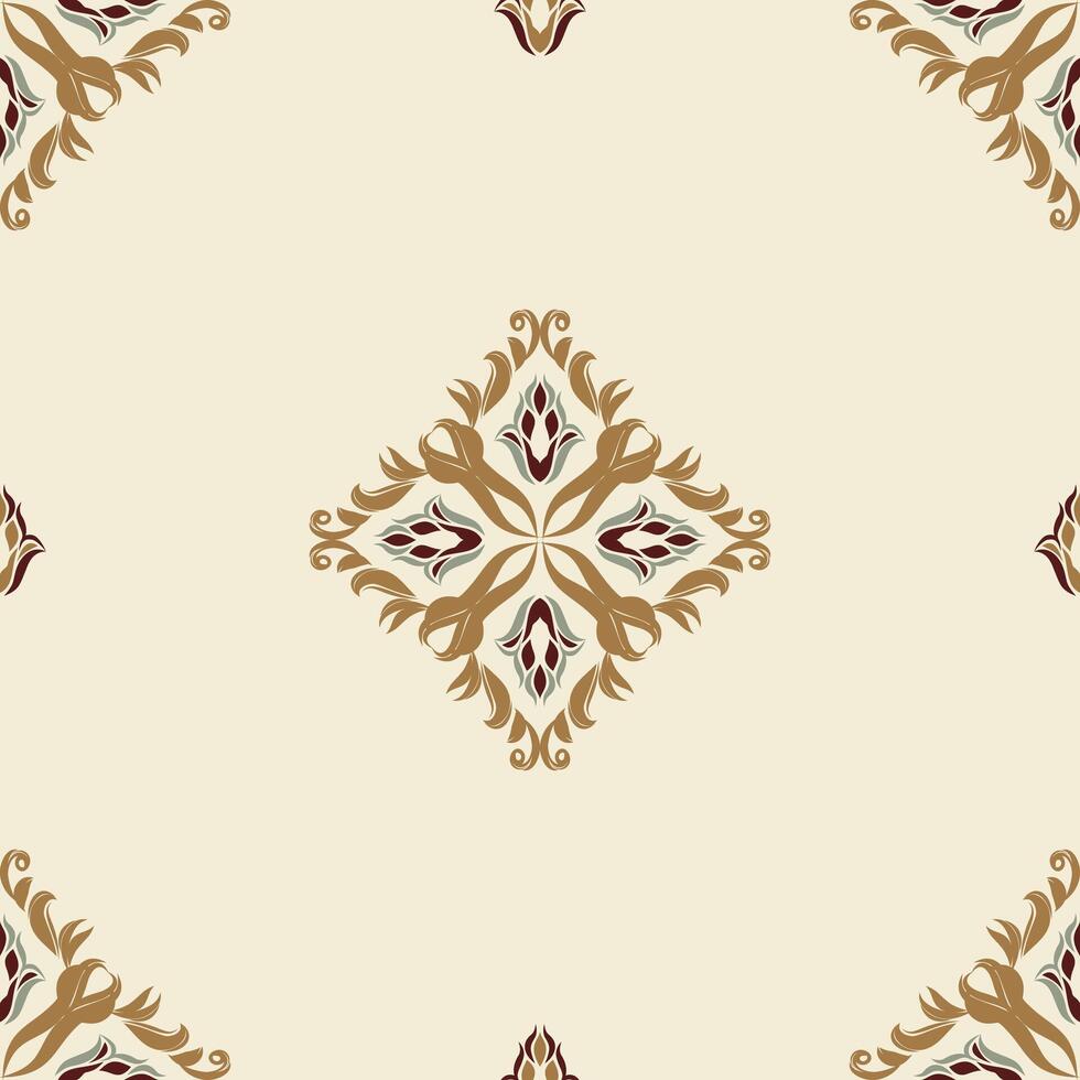 Oriental classic pattern.Seamless abstract background with repeating elements vector