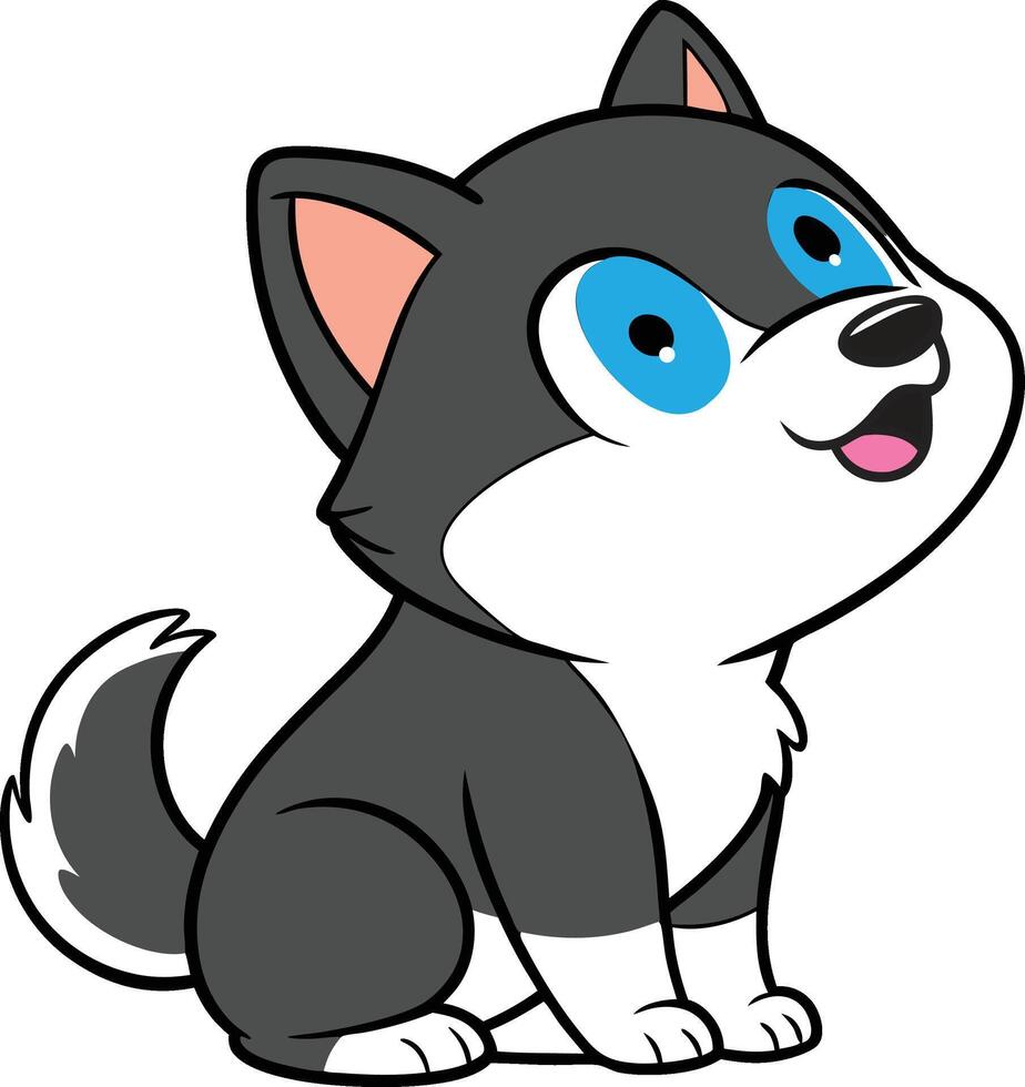 Cute baby dog design vector