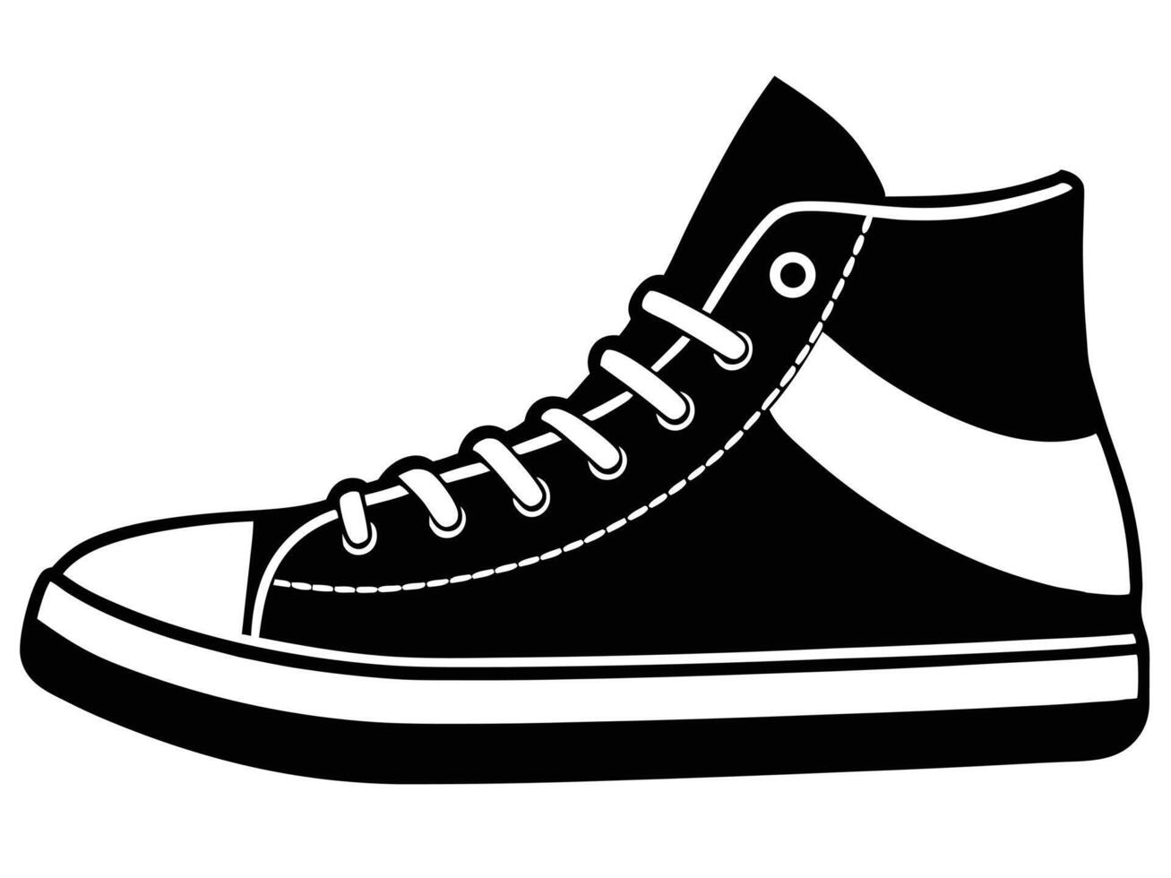 Sneakers clip art vector