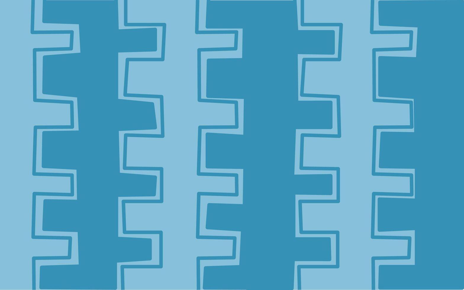 Seamless Blue Puzzle Geometric Pattern Background vector