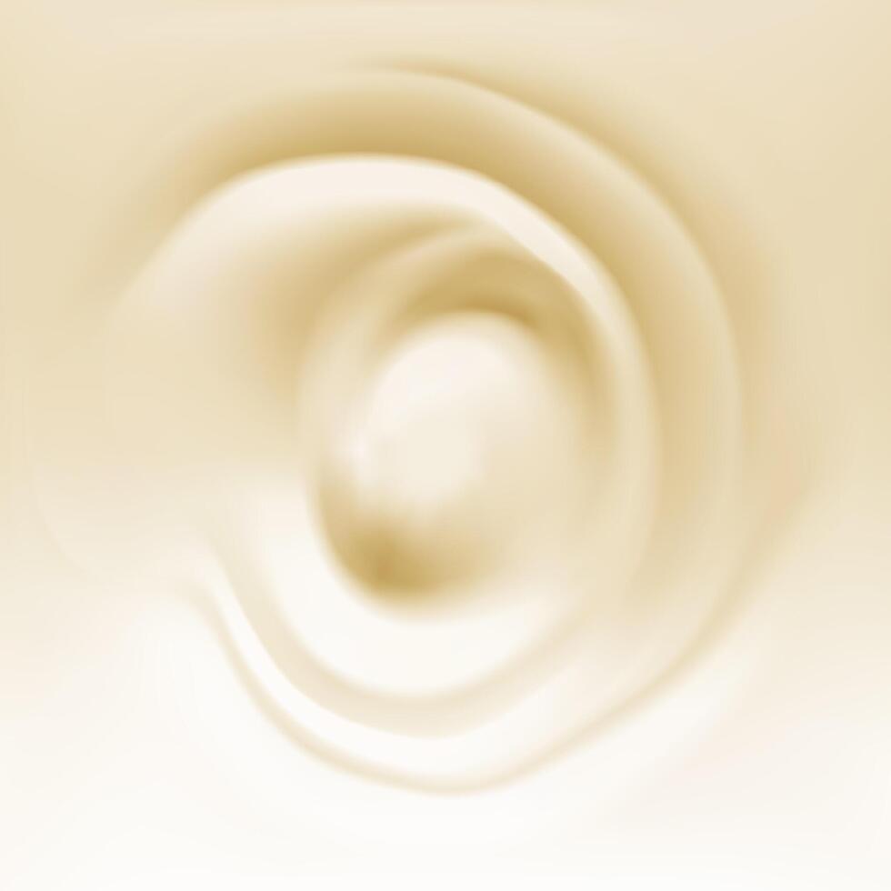 White cream swirl chocolate background texture looks smooth and creamy. Milk pudding and ice liquid blend like mayonnaise in creme pattern. Yogurt sauce abstract twirl vanilla frosting drink. vector