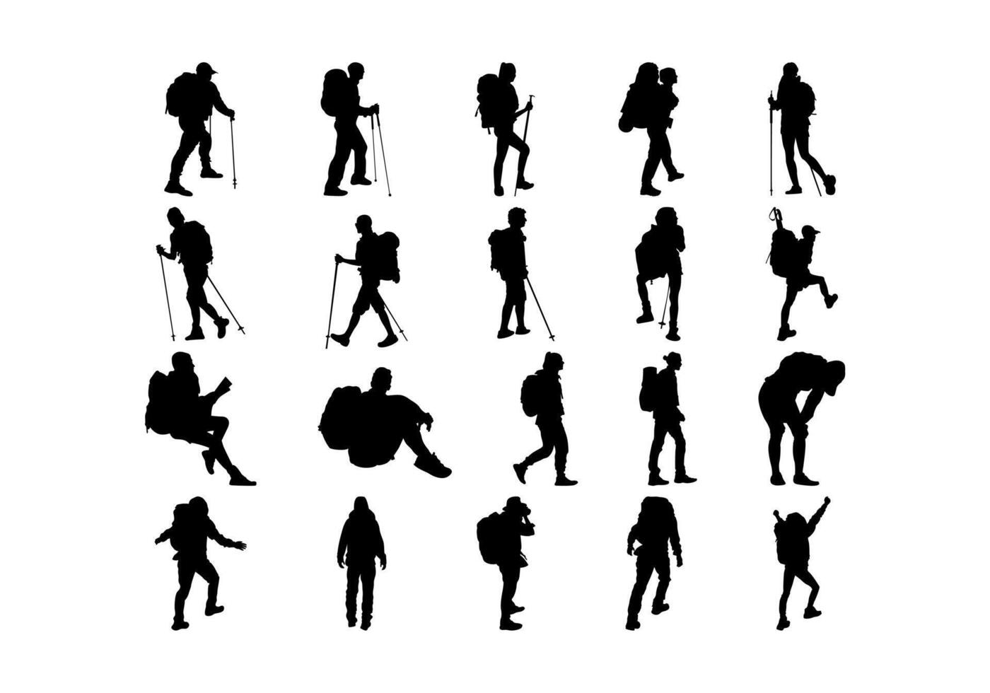 Hilker Silhouette Element vector