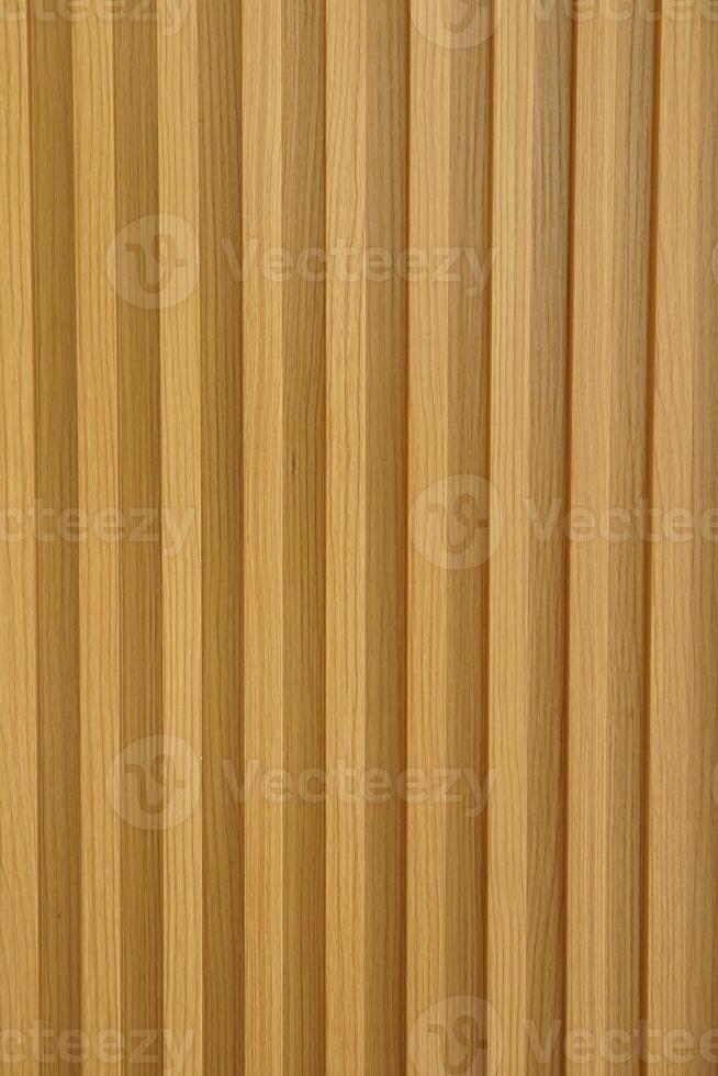 Light Brown Wooden Paneling with Horizontal Grain Pattern and Subtle Shadows photo