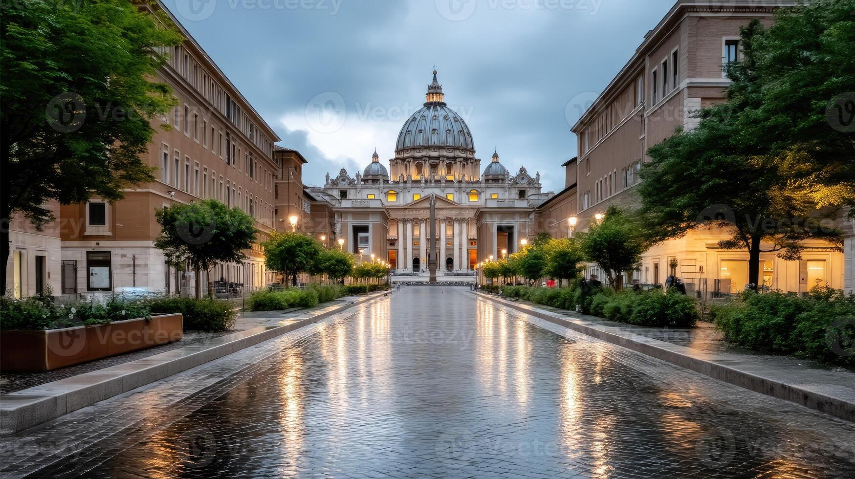 The vatican city in rome, italy photo