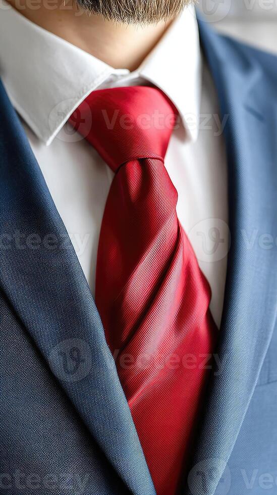 A man wearing a suit and tie photo
