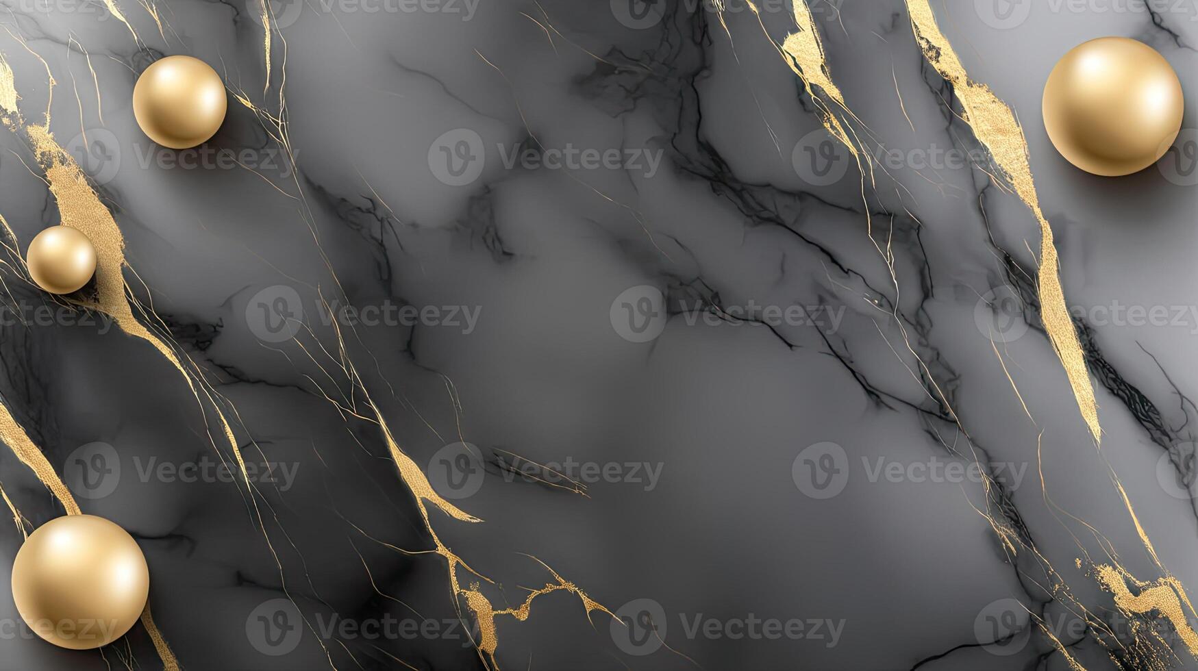 Golden marble background with black and white marble photo