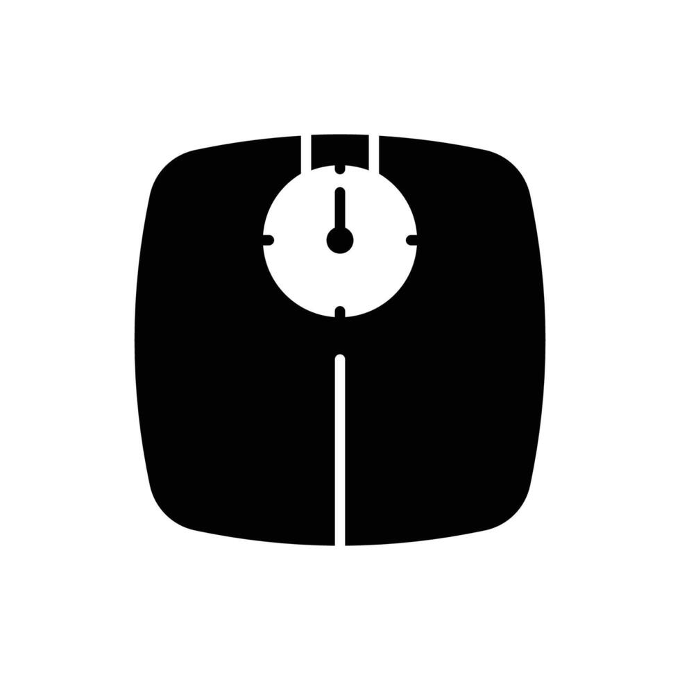 Weighing Scale Icon for Health App vector