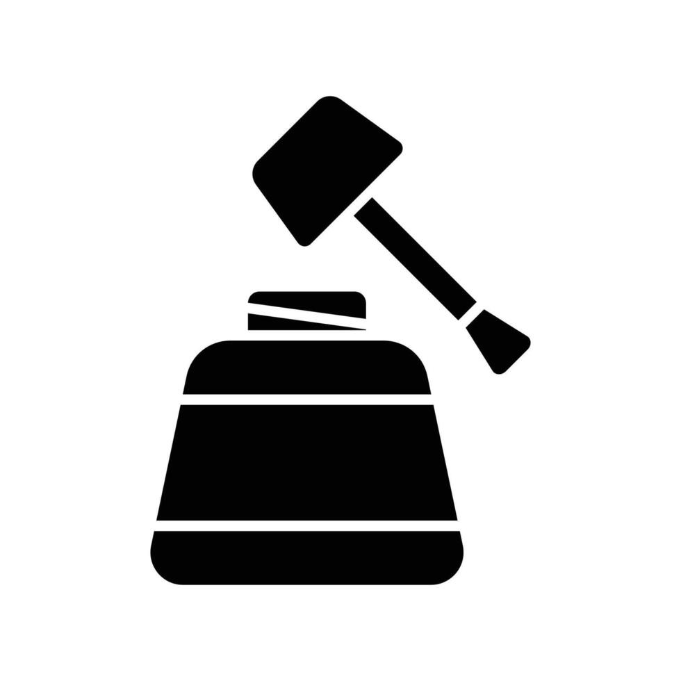 Applying Correction Fluid Icon vector